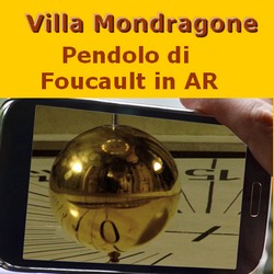 Villa Mondragone: Foucault pendulum hall